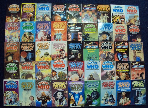 Doctor who target - who, novels.