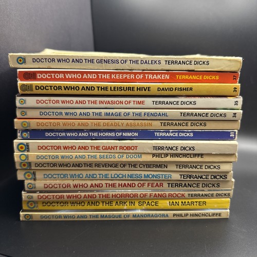 Doctor who target books x13 - doctor,