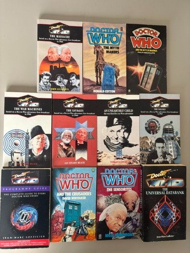Doctor who target - doctor, books