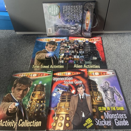 Doctor who puzzles books - , and