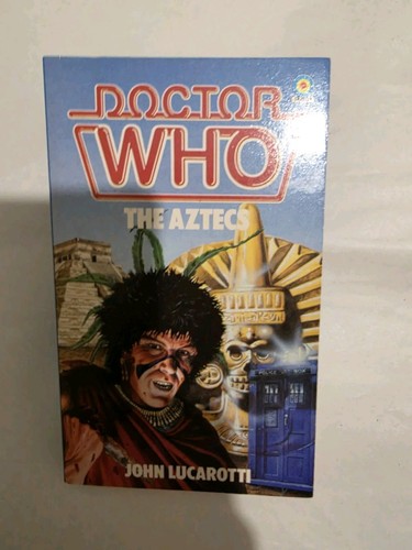 Doctor who book the aztecs - doctor,