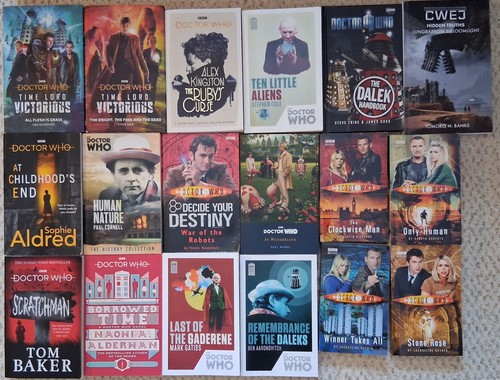 Doctor who novels incl - 18,