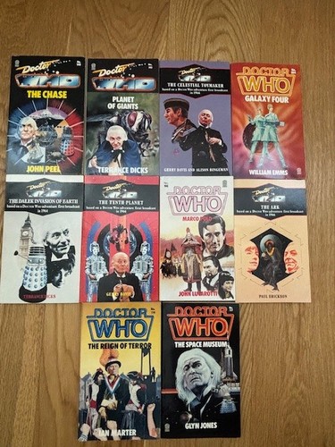 Doctor who target books bundle - doctor,