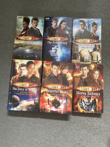 Doctor who book - x6, new